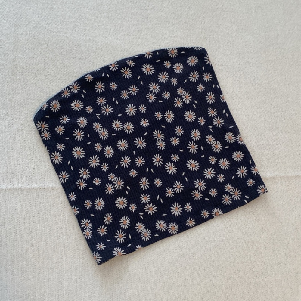 Black Floral Top